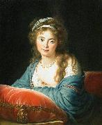 elisabeth vigee-lebrun La comtesse Skavronskaia oil painting artist